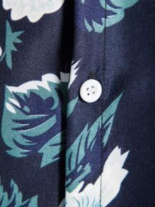 男士印花前排扣襯衫 - 彩色 - 查看 3