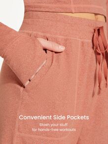 GLOWMODE Pantalones De Chándal Cómodos Y Frescos - Rojo Arcilla - Ver 6