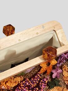 SHEIN VCAY Ngẫu nhiên In Túi xach tay - Nhiều màu - Xem 4