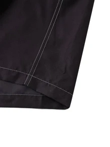 Manfinity Swimmode Men Two Tone Drawstring Waist Swim Trunks - Multicolor - View 6