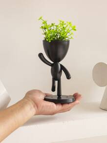 Nhựa Nhân Tạo Chậu Cây, Hình Thiết Kế Giả Chậu Vật Trang Trí Trang Trí Bàn - Nhiều màu - Xem 2