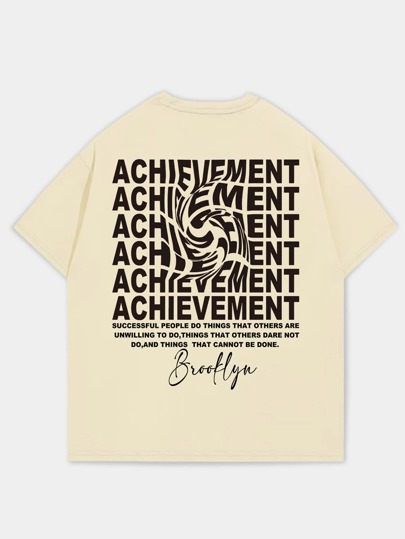 Guys Slogan Graphic Tee