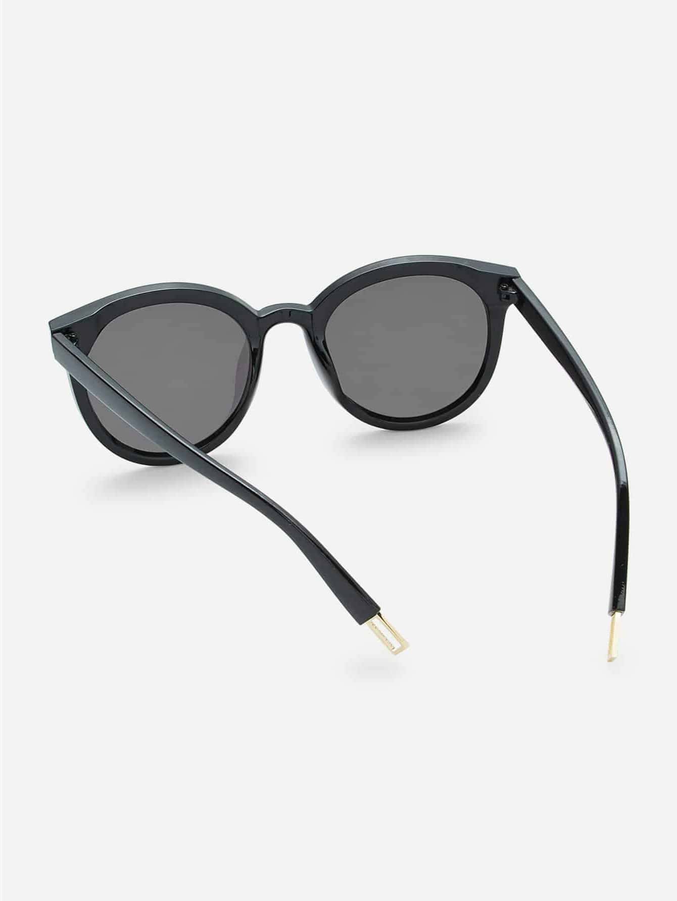 Retro Plastic Cat Eye Frame Sunglasses For Women, Classic Design For Outdoor Traveling, Beach, Casual Wear, Driving, UV Protection Eyewear, For Summer Beach Vacation,Outdoor,Travel