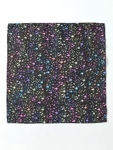 Pañuelo con estampado de estrella - Multicolor - Ver 5