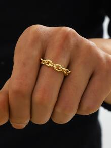 Vòng bít thiết kế dây chuyền nam - Vàng - Xem 1