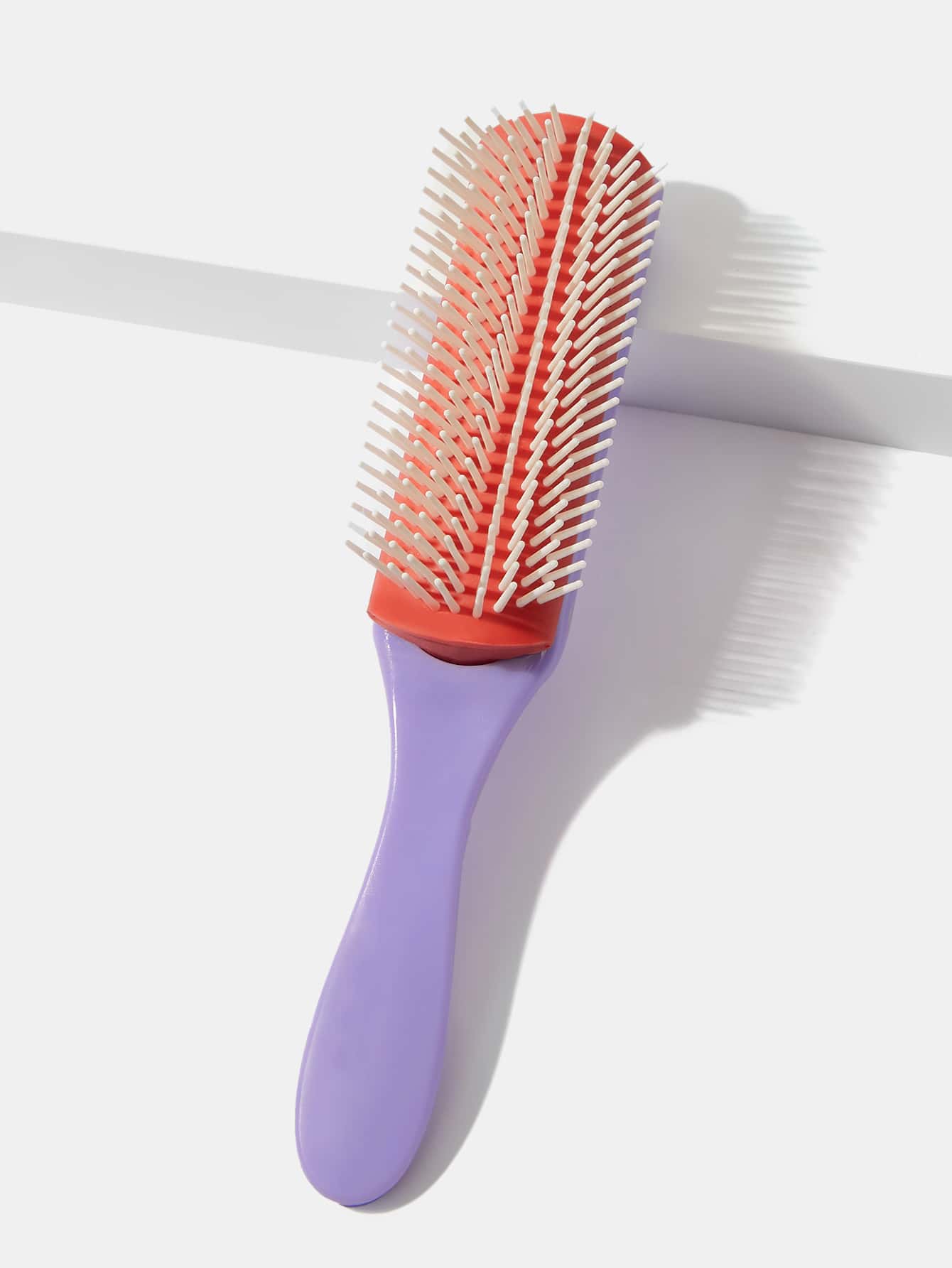 1 件 9 排造型刷，易清洁发刷，用于造型、梳理、定型、吹干、分离、定型卷发，适用于女性、男性卷发刷梳子 - 彩色 - 查看 1