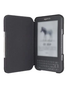 PU Case Compatible With Kindle Keyboard 3rd Model D00901 - Black - View 3