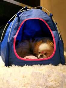 1 pieza Tienda para mascota plegable impermeable - Multicolor - Ver 4