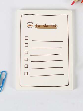 1入組卡通圖案便簽簿