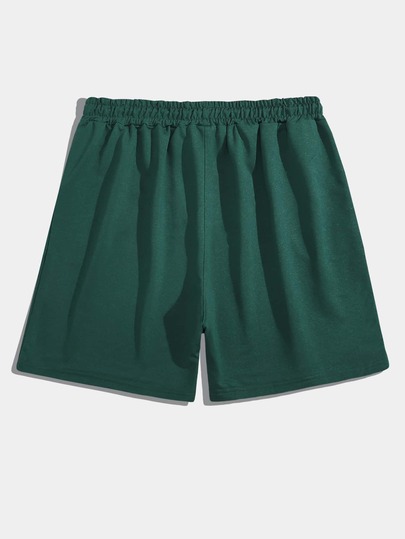 Prep Homme Short À Lettres À Cordon