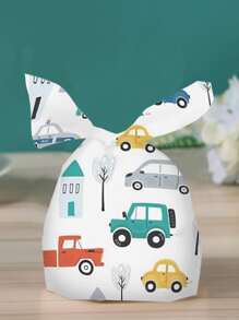 10 chiếc Túi quà tặng hình ô tô, Túi gói quà EVA hiện đại cho bữa tiệc - Nhiều màu - Xem 2