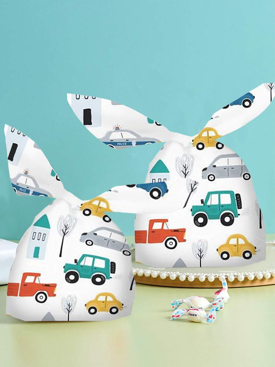 10 chiếc Túi quà tặng hình ô tô, Túi gói quà EVA hiện đại cho bữa tiệc - Nhiều màu - Xem 1