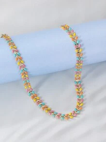Vòng cổ khối màu - Nhiều màu - Xem 2