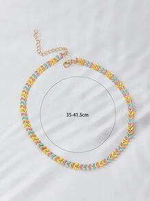 Vòng cổ khối màu - Nhiều màu - Xem 3