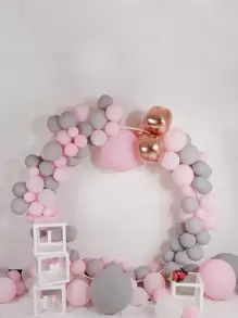 1set PE Balloon Stand, Minimalist Balloon Holder For Party Back To School Valentine Day