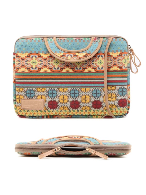 Handheld Bohemian Laptop Bag SHEIN USA