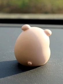 豬設計車內裝飾品 - 粉色 - 查看 2