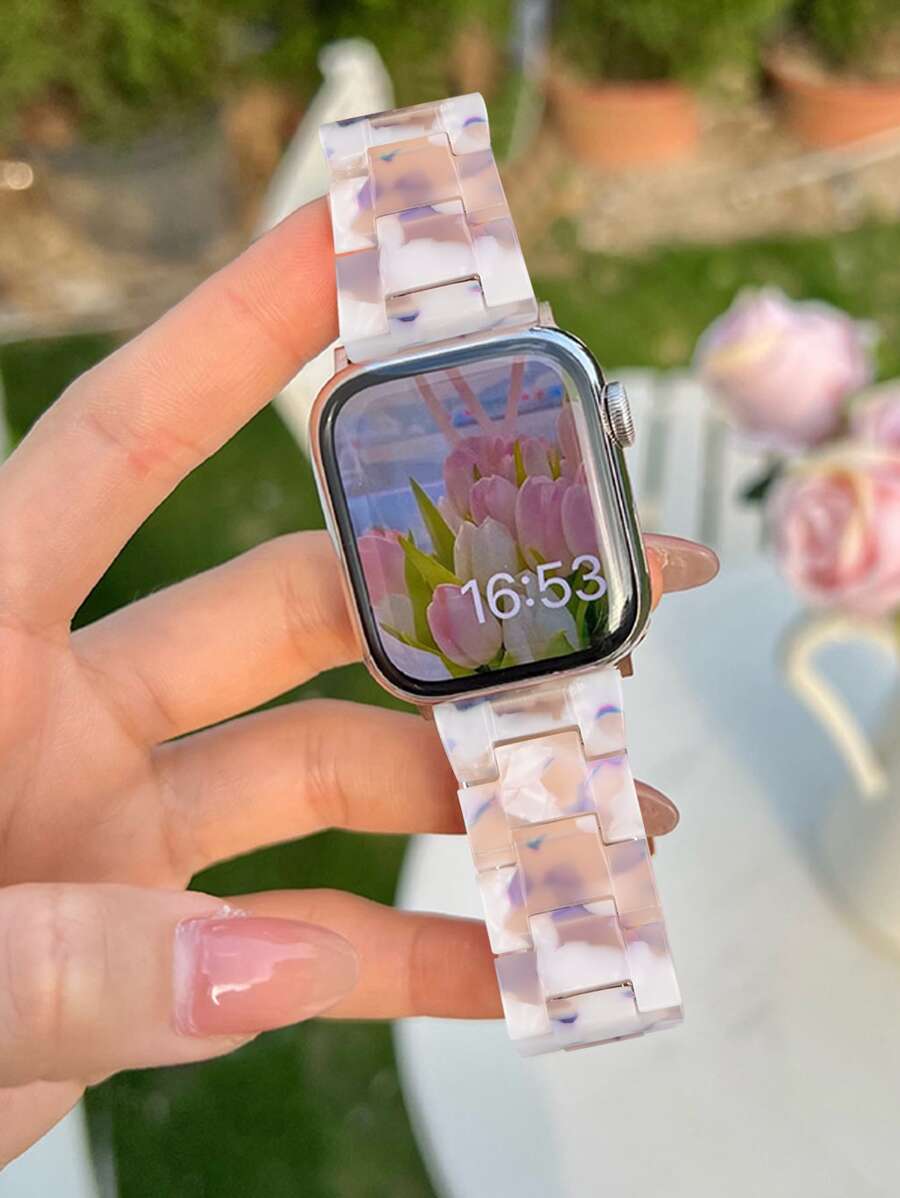 Polyresin Watchband Tương thích với Apple Watch - Nhiều màu - Xem 1