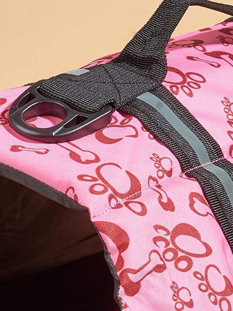 BONAPET 1入組骨頭圖案寵物救生衣 - 彩色 - 查看 5