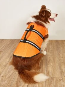 BONAPET Summer Pet High Buoyancy Adjustable Life Jacket, Cat & Dog Swimwear - Multicolor - View 2
