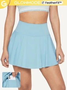 GLOWMODE FeatherFit™ Multi-Wear Váy năng động - Màu xanh nhạt - Xem 1