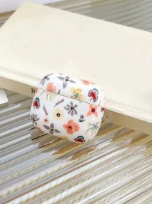 夏季花卉圖案耳機盒，適用於AirPods、AirPods 1/2和AirPods Pro - 彩色 - 查看 4