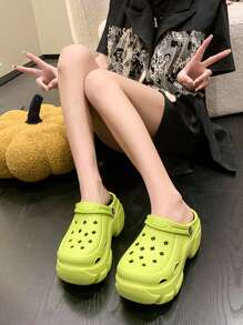 Guốc Nữ - màu xanh lá - Xem 4