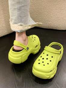 Guốc Nữ - màu xanh lá - Xem 5