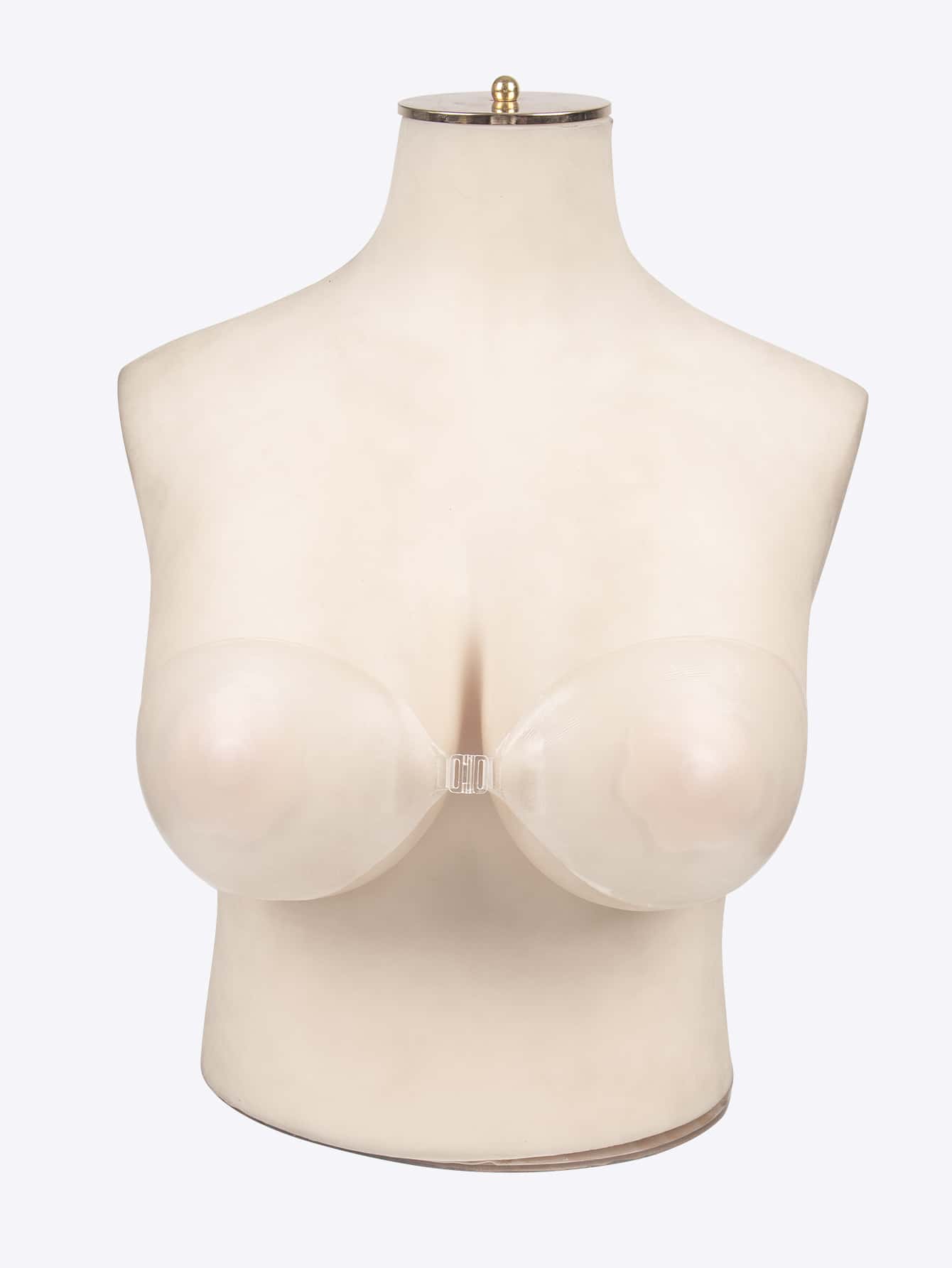 1 par de silicona Sujetador adhesivo & 1 par Cubierta de pezón - Multicolor - Ver 1