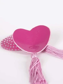 2 pares Cubierta de pezón con diseño de fleco - Multicolor - Ver 4