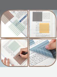 24 tờ giấy dính màu trơn, văn phòng & trường học di động tối giản dễ dàng đăng tờ giấy dính - Nhiều màu - Xem 4