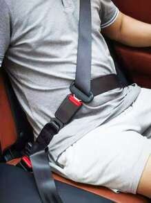 1pc ABS Car Seat Belt Extender - Multicolor - View 2