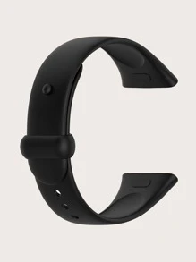 Dây đeo đồng hồ silicon tương thích với Redmi Watch 3 - màu đen - Xem 7