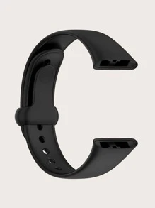 Dây đeo đồng hồ silicon tương thích với Redmi Watch 3 - màu đen - Xem 8