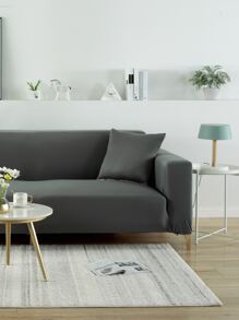 1 Bọc Ghế Sofa Chắc Chắn, Bọc Ghế Sofa Polyester Cho Hộ Gia Đình - Xám - Xem 3