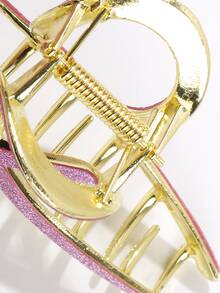 1入組女士亮片細節時尚大爪夾