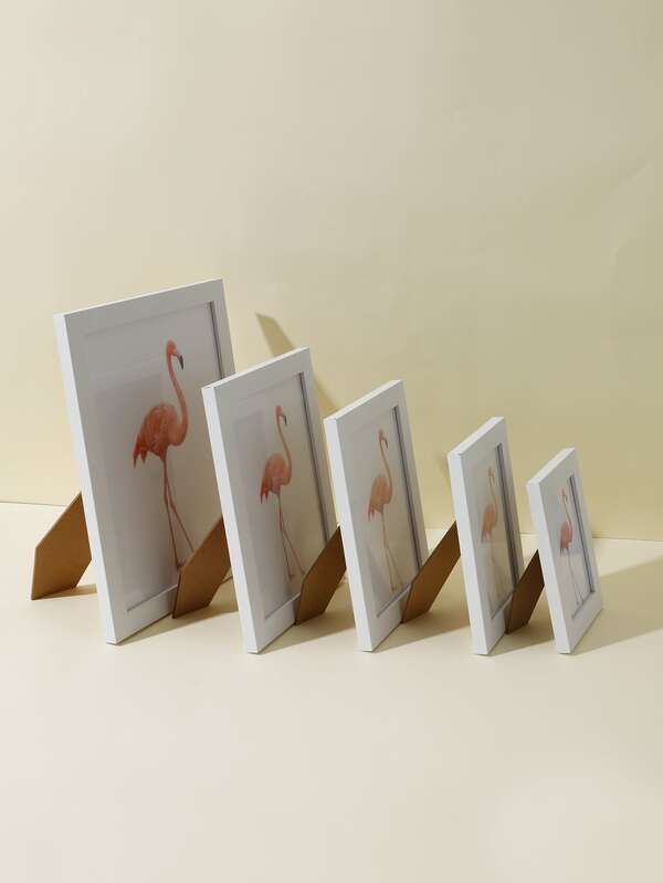 1pc Wooden Photo Frame, Modern White Poster Display Stand Frame For Home SHEIN USA