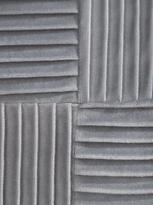 1入組無填充物條紋靠墊套現代織物流蘇裝飾枕套適用於家居裝飾 - 灰色 - 查看 5