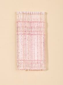 100支一次性棉质眼影刷 - 粉色 - 查看 4