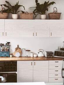 1m/3m White And Beige Striped Home Decor Wallpaper For Cupboards, Tables, Chairs Or Room Walls,Renovation Stickers Peel Wall Panels,Wall Paper, Wallpapers,Spring Decoration Items Refresh Your Home,Rama Decoration Stickers - View 5