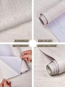 1m/3m White And Beige Striped Home Decor Wallpaper For Cupboards, Tables, Chairs Or Room Walls,Renovation Stickers Peel Wall Panels,Wall Paper, Wallpapers,Spring Decoration Items Refresh Your Home,Rama Decoration Stickers - View 7