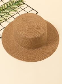 1 Mũ Rơm Phong Cách Boho Cho Nam Cho Mùa Hè - Màu Khaki - Xem 2