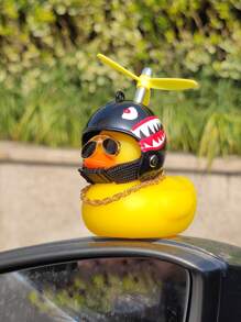 1入組小鴨裝扮：戴頭盔帶風扇 - 彩色 - 查看 2