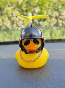 1入組小鴨裝扮：戴頭盔帶風扇 - 彩色 - 查看 3