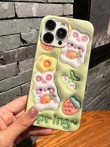 Funda para móvil conejo con textura - Multicolor - Ver 2