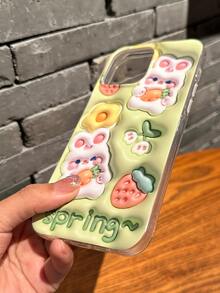 Funda para móvil conejo con textura - Multicolor - Ver 7