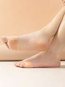 1雙防滑透氣鞋前掌墊矽膠中性配件適用於鞋