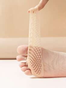 1雙防滑透氣鞋前掌墊矽膠中性配件適用於鞋