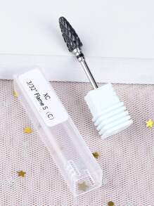 指甲鑽頭，用於指甲鑽E銼刀1入組金屬指甲鑽頭，用於丙烯酸凝膠指甲鑽頭美甲修腳去除工具，用於丙烯酸指甲凝膠快速去除沙龍家庭指甲護理用品 - 彩色 - 查看 1