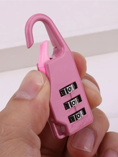 汽車旅行密碼鎖三位數行李箱包密碼鎖密碼掛鎖